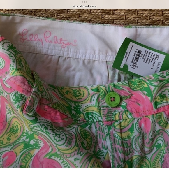 Lilly Pulitzer Shorts! Size 8. NWT - Picture 4 of 5